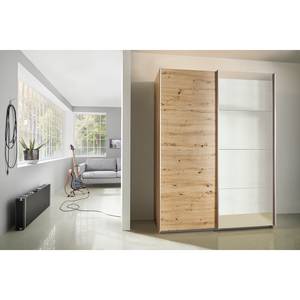 Schwebetürenschrank Subito pure reflect Eiche Artisan Dekor - Breite: 135 cm