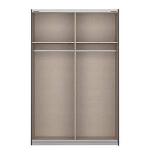 Schwebetürenschrank Subito pure Eiche Artisan Dekor / Weiß - Breite: 135 cm