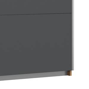 Armoire à portes coulissantes Subito pur Imitation chêne Artisan / Anthracite - Largeur : 135 cm
