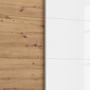 Armoire à portes coulissantes Subito++ Imitation chêne Artisan / Blanc - Largeur : 180 cm