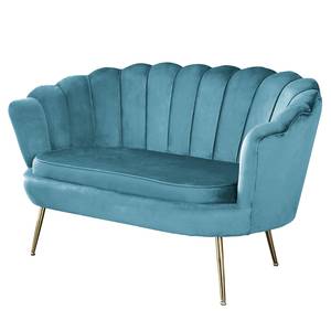 Sofa Ralemo (2,5-Sitzer) Samt - Blau