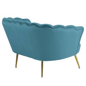 Sofa Ralemo (2,5-Sitzer) Samt - Blau