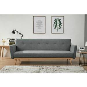 Schlafsofa Shorwell Strukturstoff - Grau