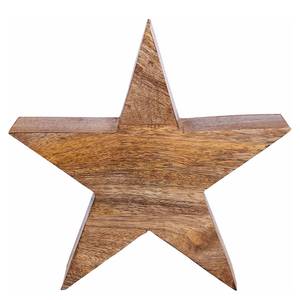 Étoile décorative FOREST Manguier - Marron - Hauteur : 19 cm