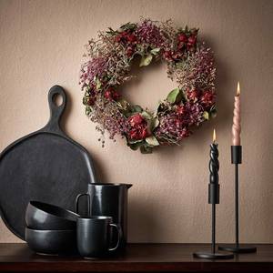 Assiette décorative MANGO DAYS I Manguier - Noir - 34 x 25 cm