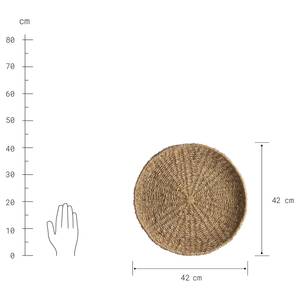 Dekoschale ERLA Typha - Natur - Durchmesser: 42 cm