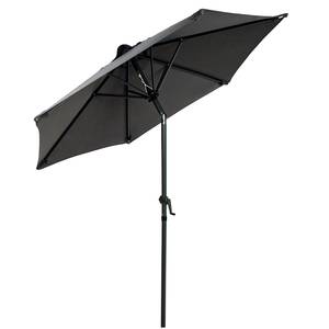 Parasol SIESTA X Aluminium / Polyester - Gris