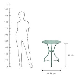 Table de jardin Century Fer - Vert