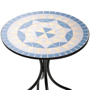 Tavolino PALAZZO VI Ferro / ceramica - Blu