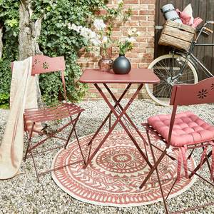 Chaise de jardin Daisy Jane Fer - Rouge