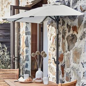 Parasol Siesta Aluminium / Polyester - Gris