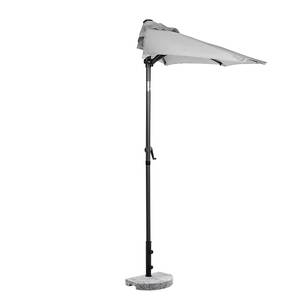 Parasol SIESTA I Aluminium / Polyester - Gris