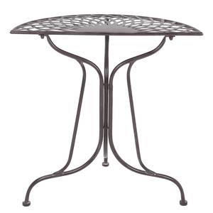 Table et chaises Mandala  (3 éléments) Fer - Marron