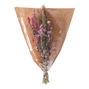 Trockenblumen Blumenstrauß FLOWER MARKET Pflanzenblatt - Mehrfarbig