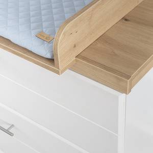 Set de chambre bébé Nele 3 pcs Blanc - Bois manufacturé