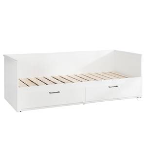 Tagesbett Sylt Weiß - Holzwerkstoff - 208 x 72 x 98 cm