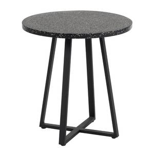 Eettafel Viola terrazzo/zwart - zwart terrazzo/zwart