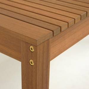 Table Seelze Acacia massif - Acacia marron