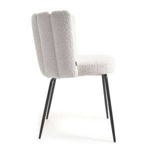 Gestoffeerde stoelen Crombie (set van 2) Wit