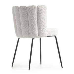 Gestoffeerde stoelen Crombie (set van 2) Wit