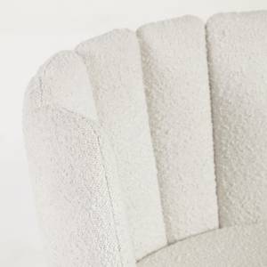 Chaises capitonnées Crombie (2er-Set) Blanc