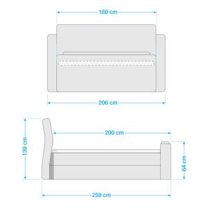 Lit boxspring Cinema D3 medium