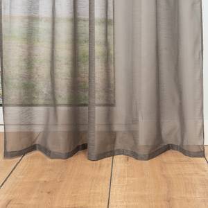 Lusgordijn Soft polyester - Taupe - 135 x 245 cm