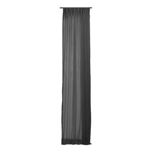 Rideau à passants Pure Polyester - Gris - 135 x 245 cm