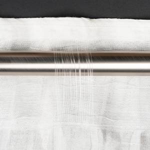 Lusgordijn Stream polyester - Wit - 135 x 245 cm