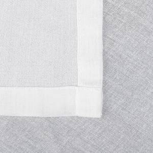 Rideau à passants Breeze Polyester - Blanc - 135 x 245 cm