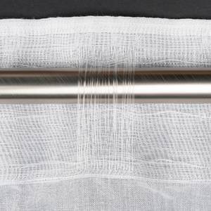 Rideau à passants Breeze Polyester - Blanc - 135 x 245 cm