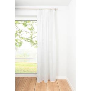 Lusgordijn Breeze polyester - Wit - 135 x 300 cm