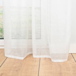 Lusgordijn Soft polyester - Wit - 135 x 300 cm