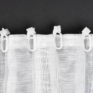Lusgordijn Soft polyester - Wit - 135 x 300 cm
