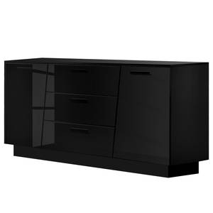 Sideboard Reedley Hochglanz Schwarz