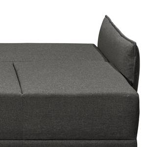 Schlafsofa Rutherford Webstoff Denga / Microfaser Laci: Graphit / Silber