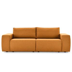 Bigsofa Looks Webstoff Glaw: Honigbraun