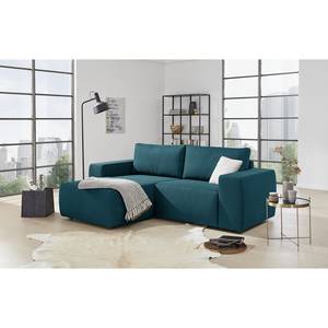 Ecksofa Looks I Webstoff Bona: Marineblau