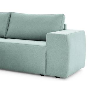 Ecksofa Looks I Webstoff Glaw: Stahlblau