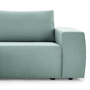 Ecksofa Looks I Webstoff Glaw: Stahlblau