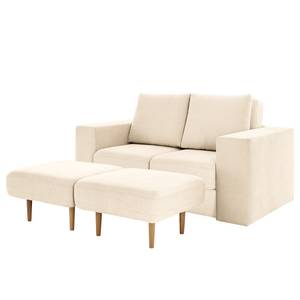 Sofa Looks-V1 (2-Sitzer) Microfaser Marta: Creme - Breite: 172 cm