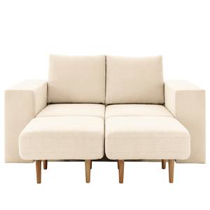 Sofa Looks-V1 (2-Sitzer) Microfaser Marta: Creme - Breite: 172 cm