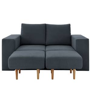 Sofa Looks-V1 (2-Sitzer) Microfaser Marta: Dunkelblau - Breite: 172 cm