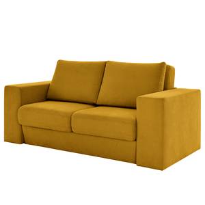 Sofa Looks-V1 (2-Sitzer) Microfaser Marta: Senfgelb - Breite: 192 cm