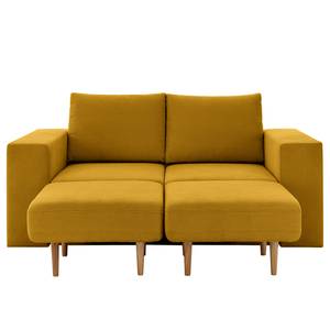 Sofa Looks-V1 (2-Sitzer) Microfaser Marta: Senfgelb - Breite: 192 cm