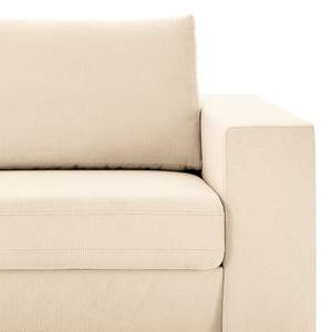 Sofa Looks-V1 (2-Sitzer) Microfaser Marta: Creme - Breite: 192 cm