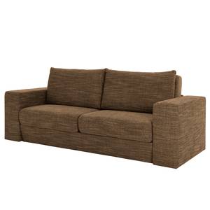 Sofa Looks-V1 (3-Sitzer) Webstoff Folmar: Braun