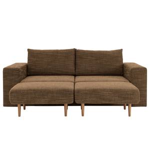 Sofa Looks-V1 (3-Sitzer) Webstoff Folmar: Braun