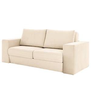 Sofa Looks-V1 (2-Sitzer) Microfaser Marta: Creme - Breite: 212 cm