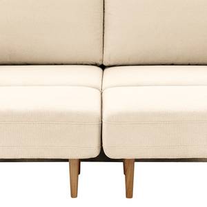 Sofa Looks-V1 (2-Sitzer) Microfaser Marta: Creme - Breite: 212 cm